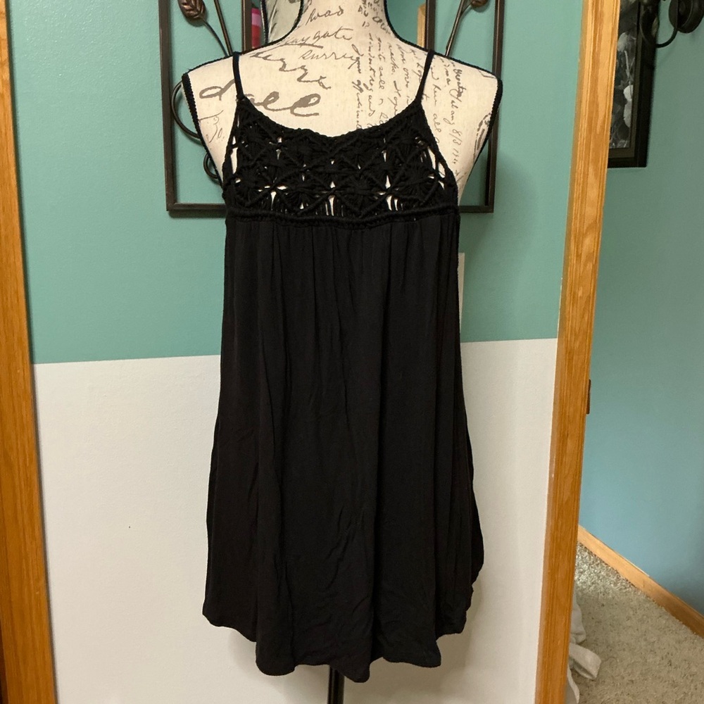 Maurices Black Embellished Sleeveless Camisole
